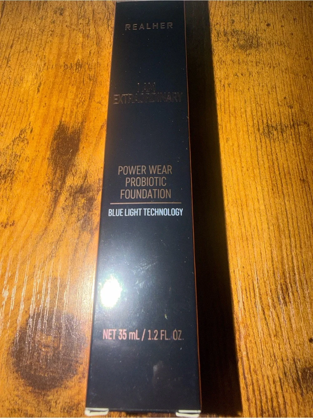 RealHer I Am Extraordinary Power Wear Probiotic Foundation/Porcelain-1.2 fl oz